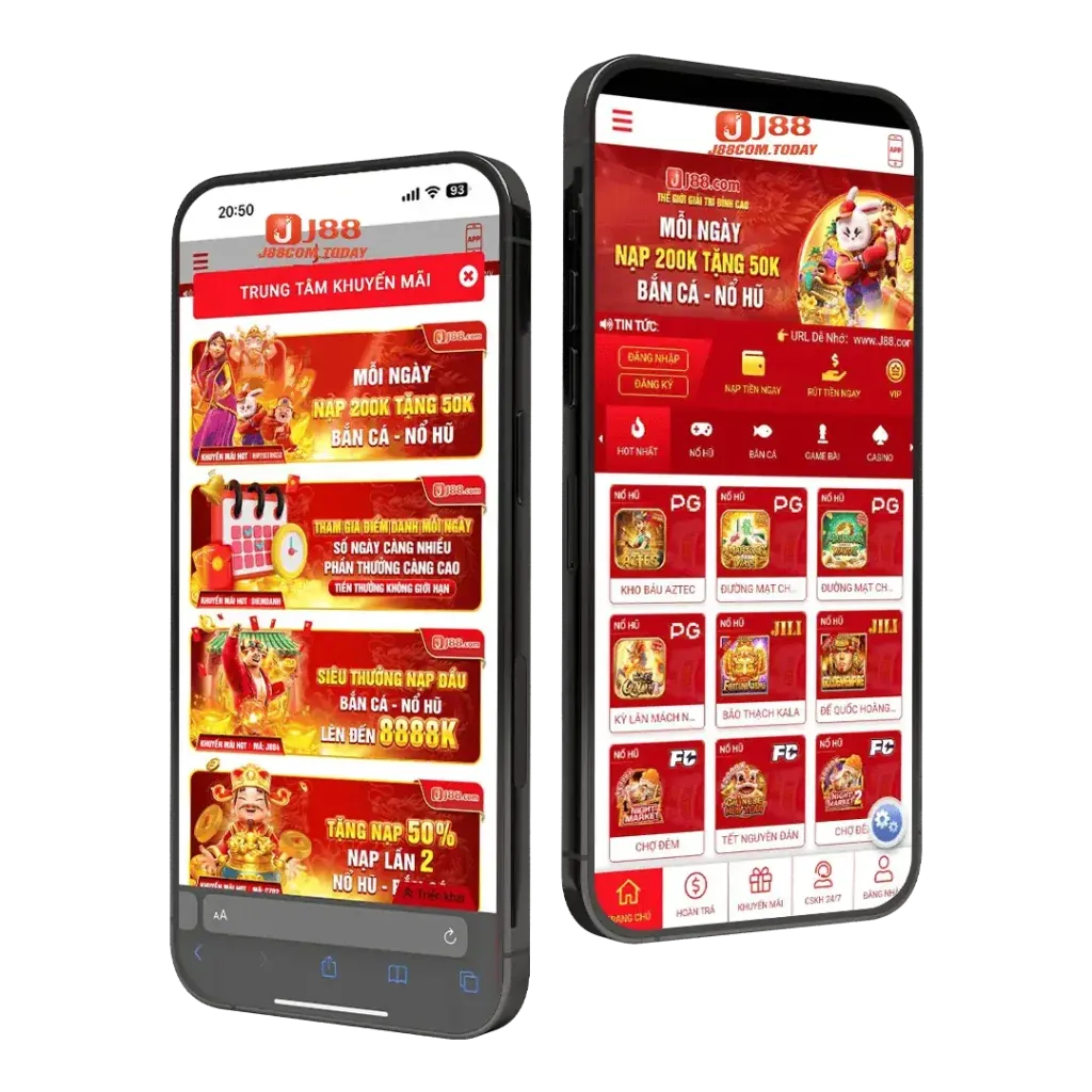 Giao diện ứng dụng Vuabet trên điện thoại di động